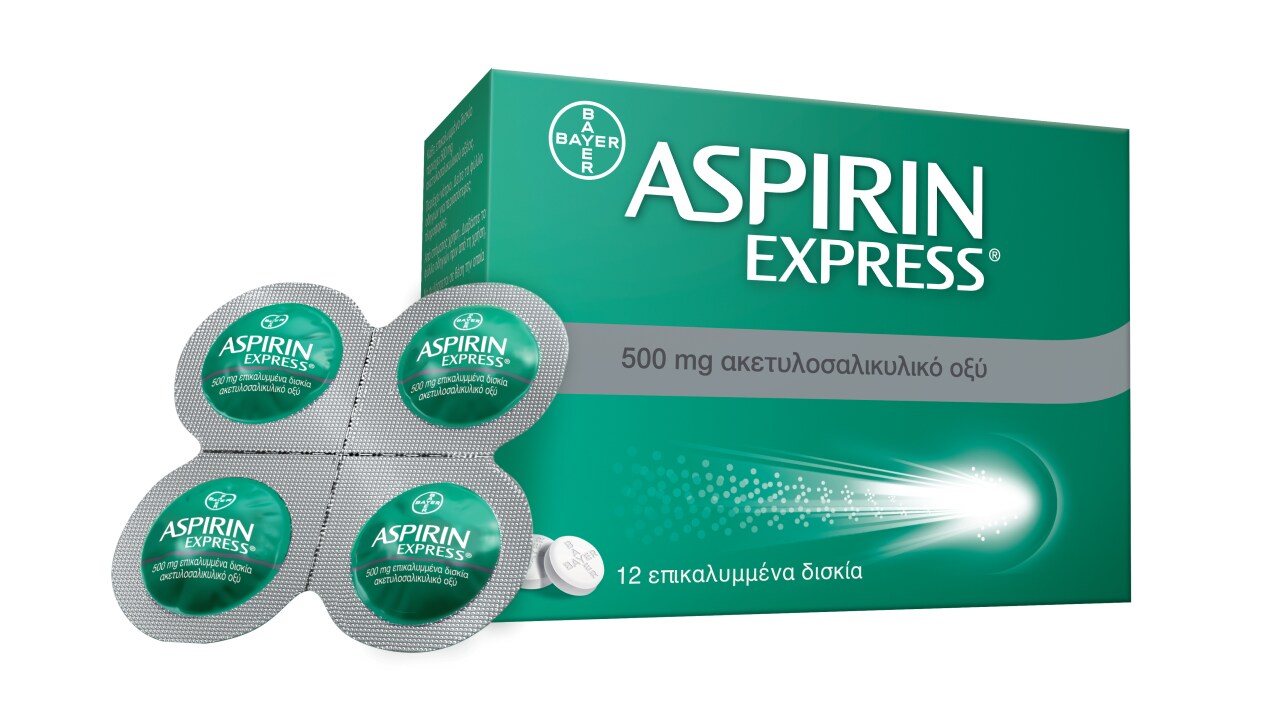 Ανακαλύψτε ξανά την Ασπιρίνη με τη νέα ASPIRIN EXPRESS® Bayer Greece